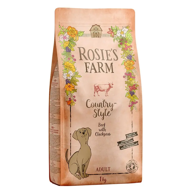 Rosies Farm Adult Country-Style - Beef With Chickpeas - 1Kg