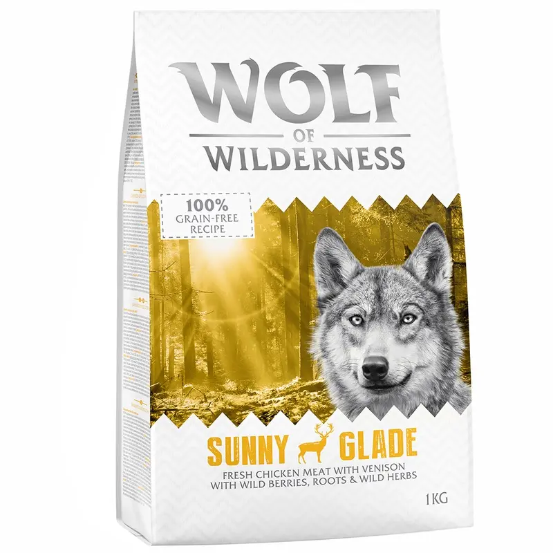 Wolf Of Wilderness Adult "Sunny Glade" - Venison - 1Kg