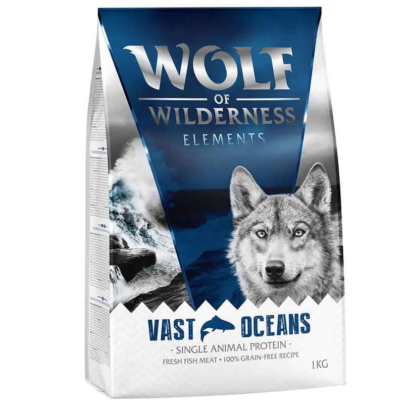 Wolf Of Wilderness Sensitive Adult "Vast Oceans" - Fish - 1Kg