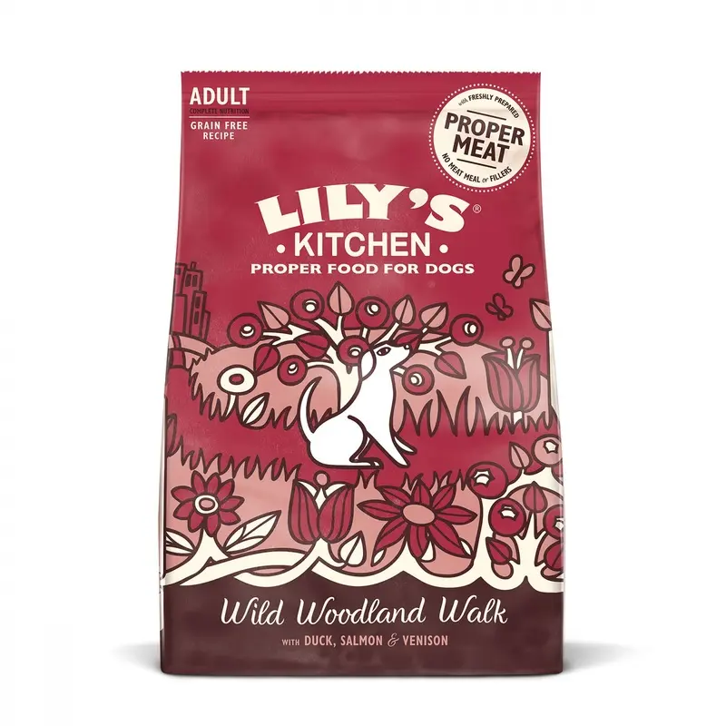 Lilys Kitchen Wild Woodland Walk Free Dog Food - Grain 12Kg