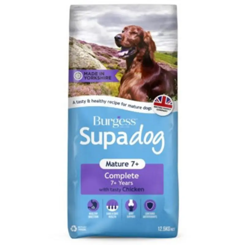 Burgess Mature Dog Chicken 12.5Kg