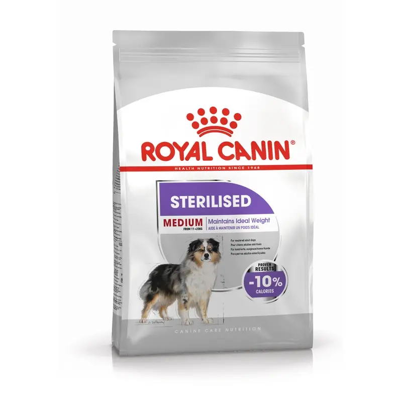 Royal Canin Sterilised Care Medium Breed Adult Dry Dog Food 12Kg