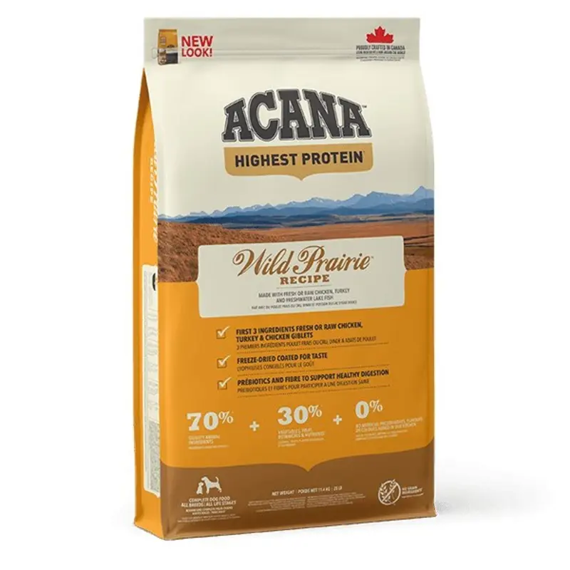 Acana Grain/Green/Red Dog Highest Protein Wild Prairie | : 6Kg