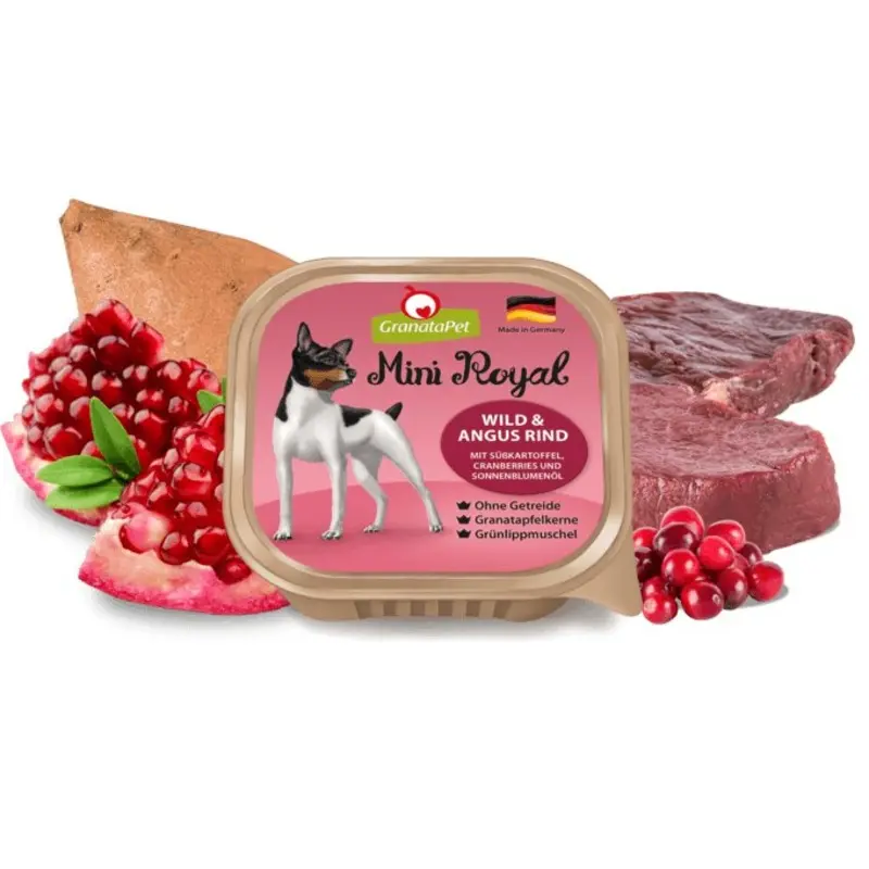 Granatapet Green Dog Mini Royal Venison & Angus Beef | : 150G