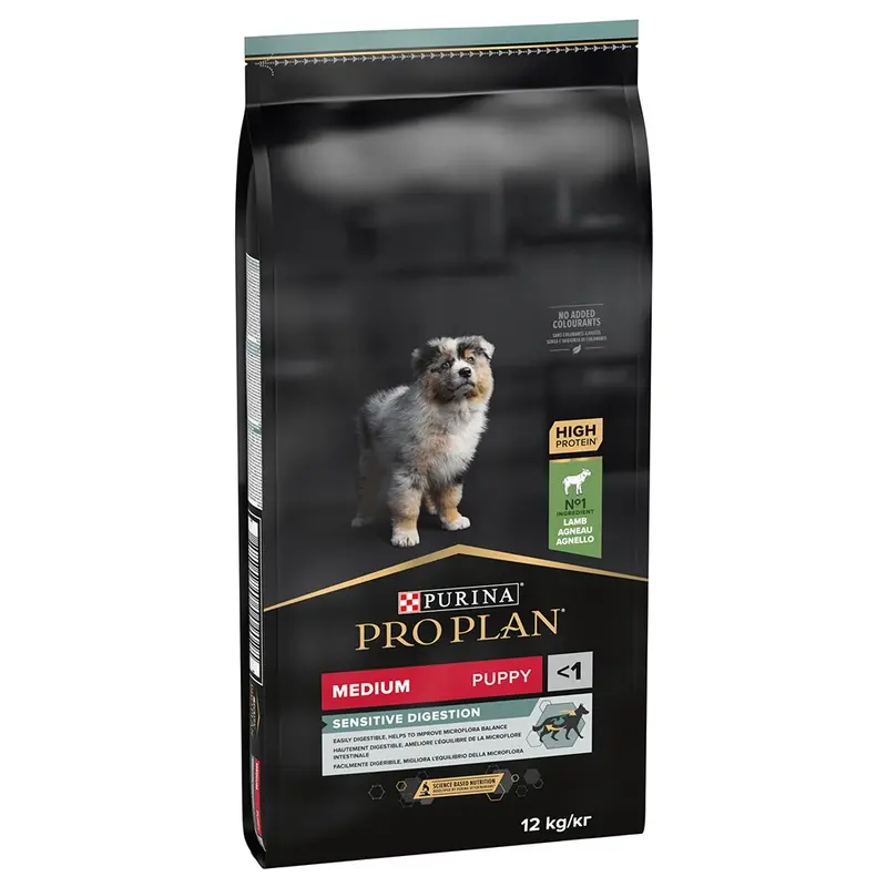Pro Plan Purina Medium Puppy Lamb & Rice Sensitive Digestion - 12Kg