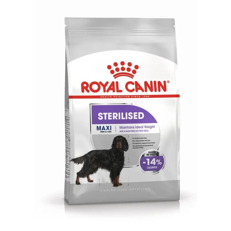 Royal Canin Maxi Sterilised Care Large Breed Dry Adult Dog Food 12Kg