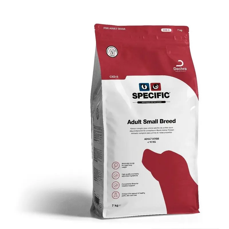 Specific (Dechra) Cxd-S Adult Breed Dry Dog Food - 4Kg Small