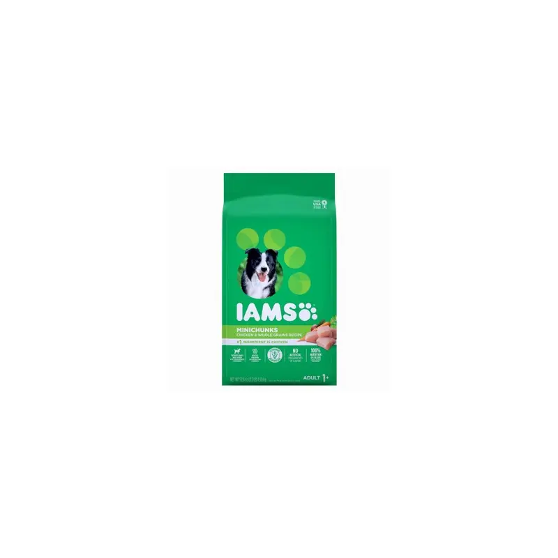 New Iams Mini Chunks Dry Dog Food, 15-Lbs. -61090