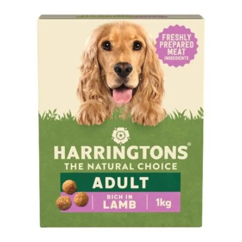Adult Rich In Lamb & Rice Dry Dog Food 1Kg Harringtons