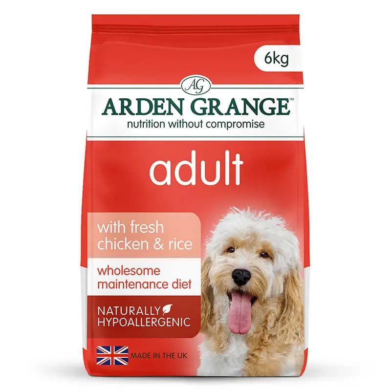 Arden Grange Dry Adult Dog Food With Fresh Chicken And Rice 6Kg