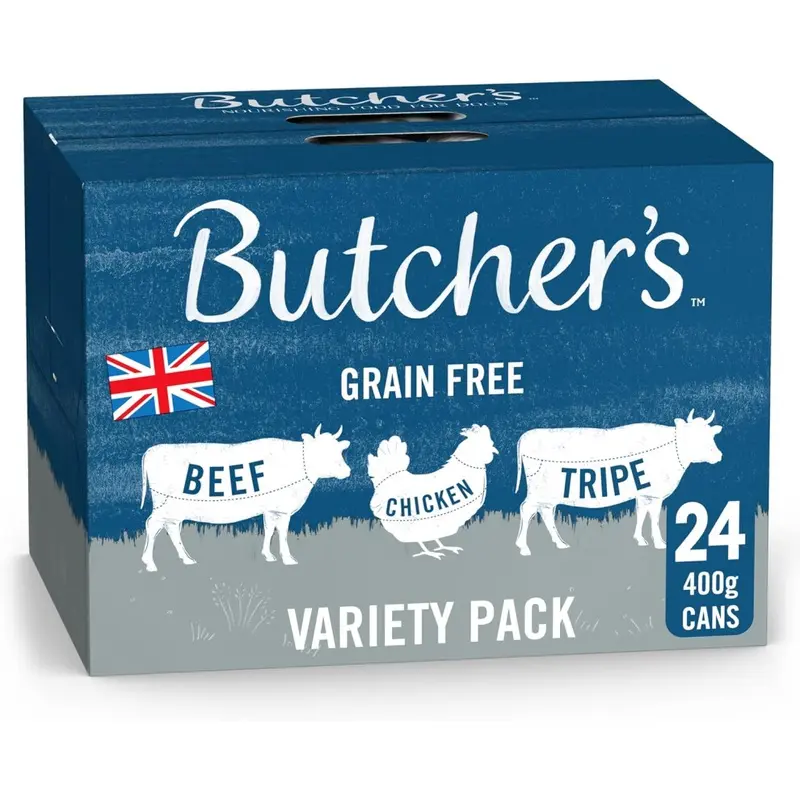 Butchers Grain Recipe Chunks In Jelly Pack X 400G Size 24