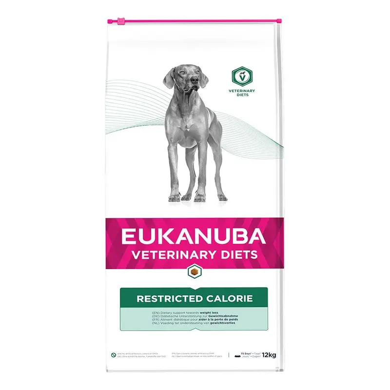 Eukanuba Veterinary Diet Restricted Calorie For Dogs (12Kg) (Pack Of 4) 12Kg
