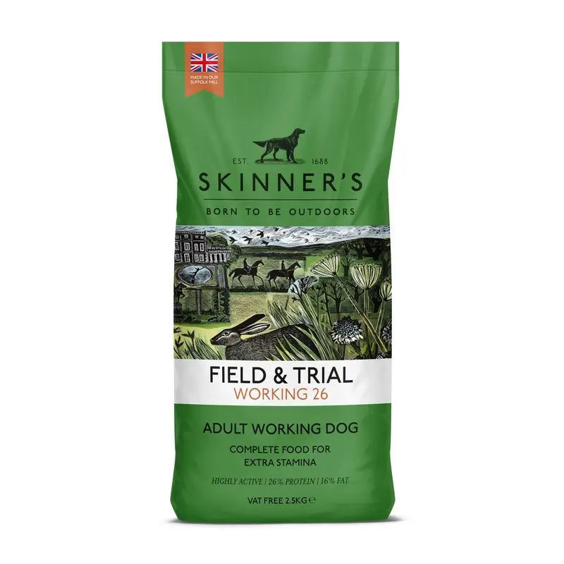 Skinners Skinners Field And Trial Working Dog Food - 2.5Kg Size 26
