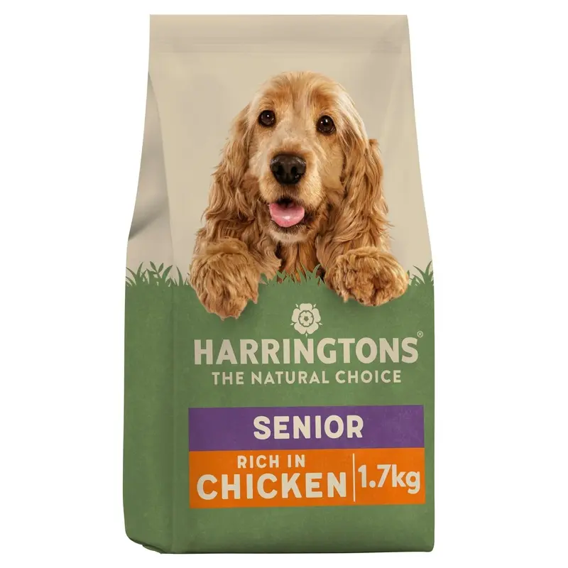 Harringtons Senior Complete Rich In Chicken Dog Food - Salmon 1.7Kg