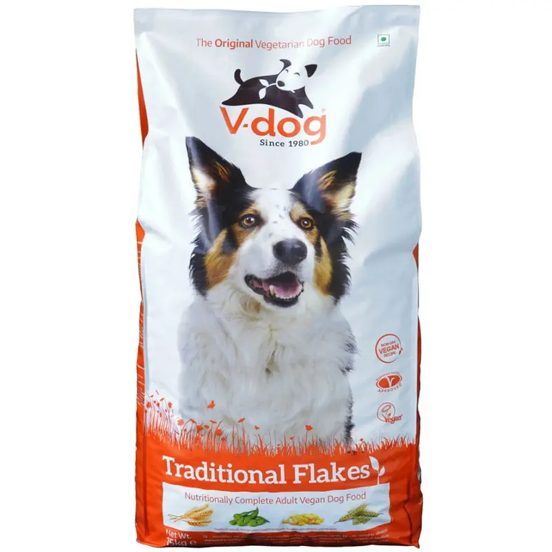 New Vegeco V-Dog Vegetarian Traditional Flake 3Hf15 15Kg