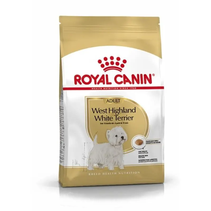 Royal Canin Royal Canin West Highland Terrier Adult Dog Food - White 1.5Kg