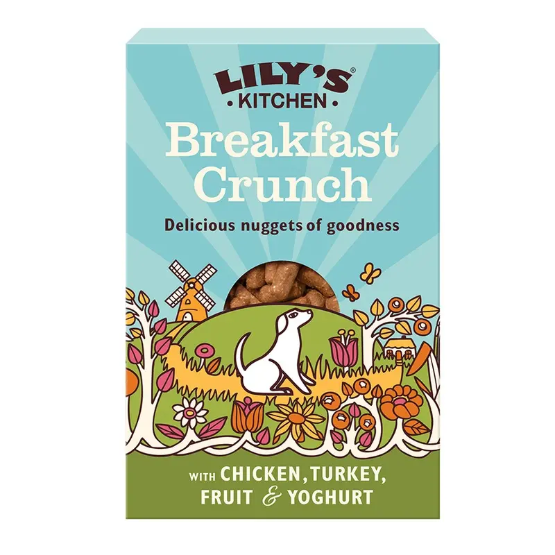 Lilys Kitchen Breakfast Crunch Complete Dry Dog Food Chicken With Turkey 800G