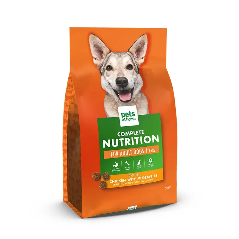 Pets At Home Complete Nutrition Dry Adult Dog Food Rich In Chicken 2Kg
