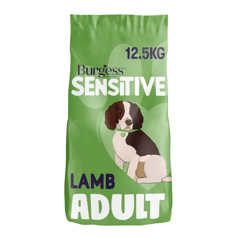 Burgess Sensitive Adult Dog Food Lamb And Rice - 12.5Kg