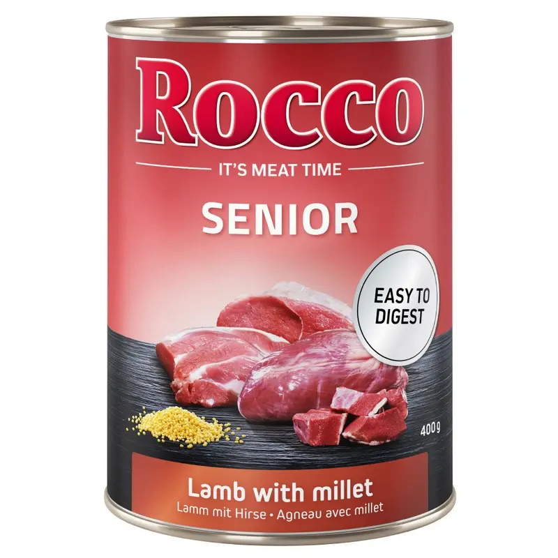 Rocco Senior 6 X 400G - Lamb With Millet