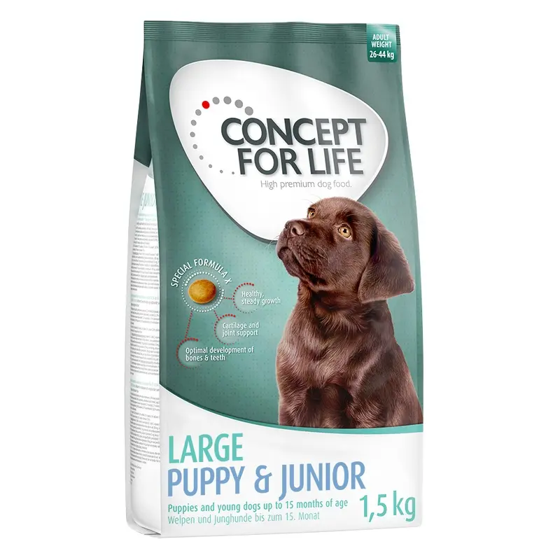 Concept For Life Large Puppy & Junior - 1.5Kg