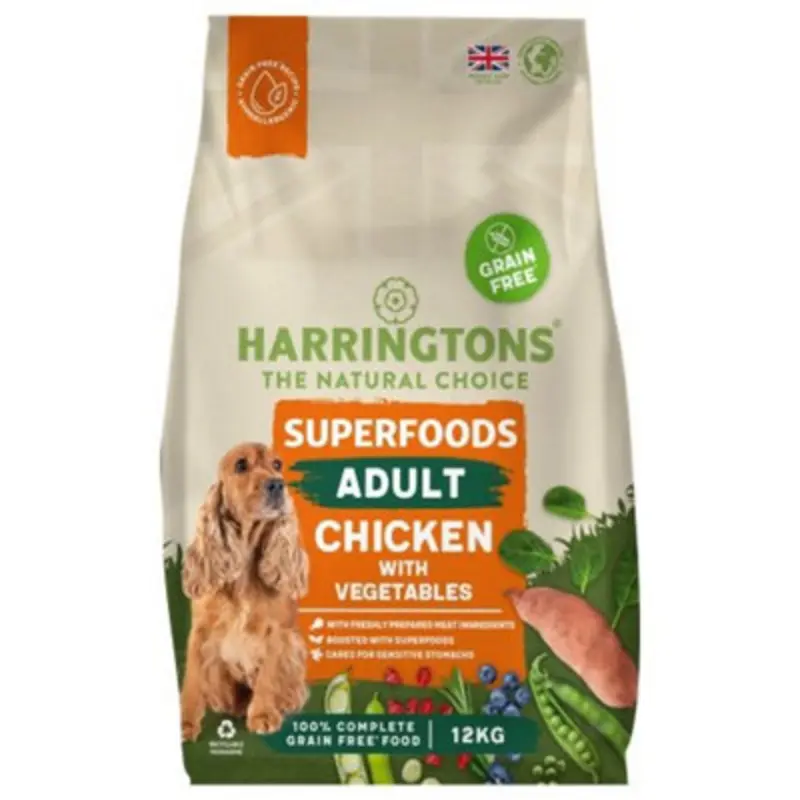 Harringtons Harringtons Free Superfoods Chicken 12Kg Grain