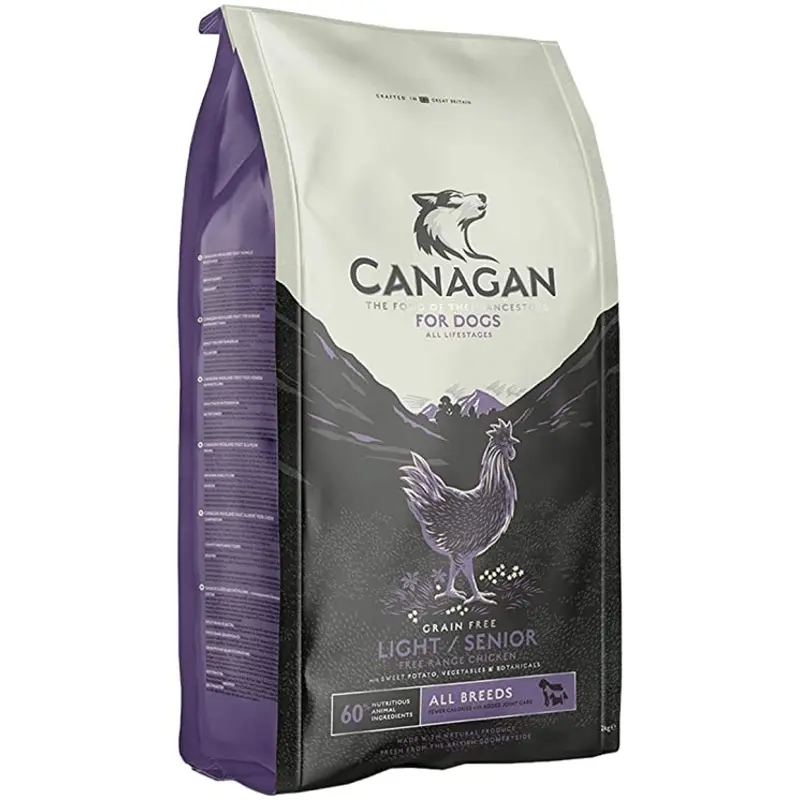 Forest Pet Supplies Light Canagan /Senior Free Range Chicken 2Kg