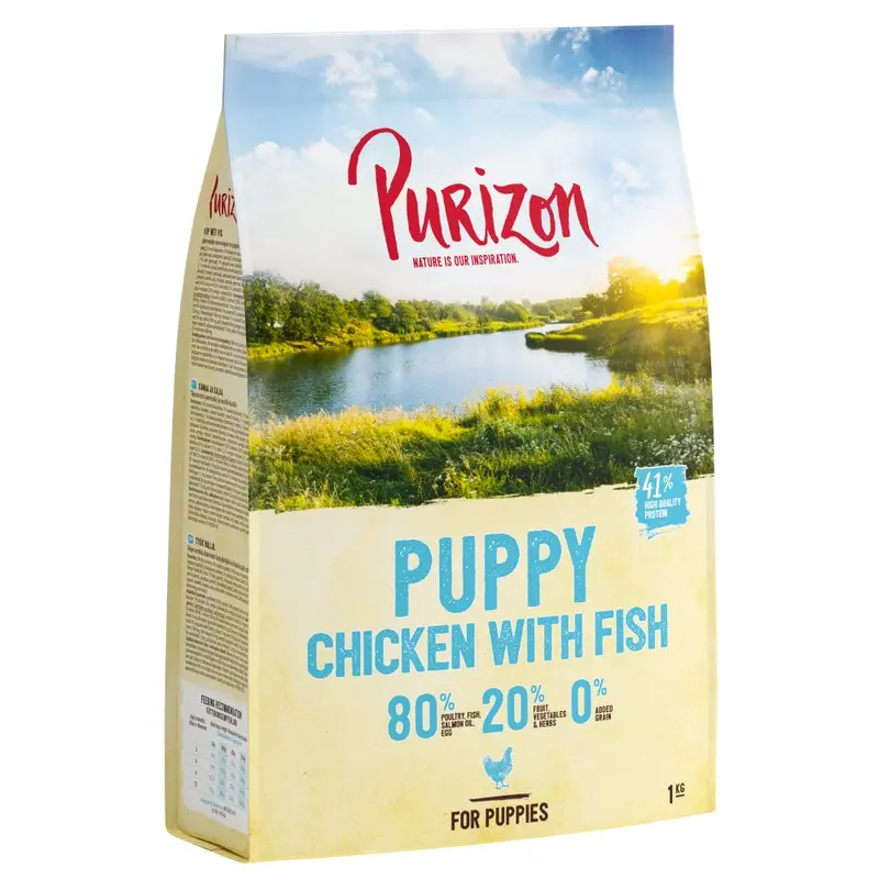 Purizon Puppy Chicken With Fish  Grain-Free - 1Kg