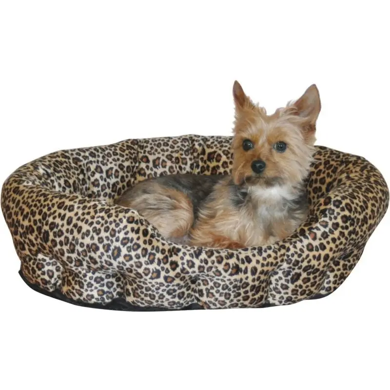 KH Mfg Warming Nuzzle Nest Brown Pet Bed