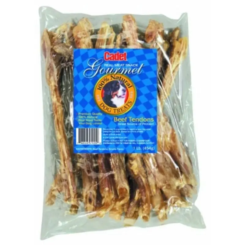 1Lbs Beef Tendons Natural Dog Chew/Treat