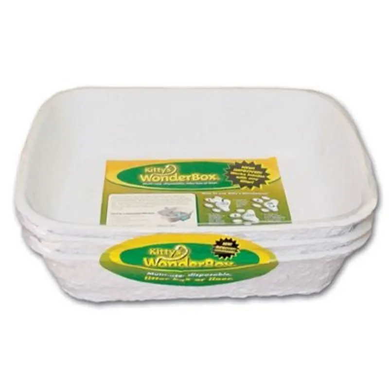 Kitty Wonder Box 3pk 13.5L x 17W x 3.5H