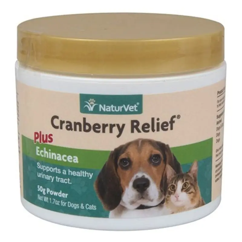 NaturVet Cranberry Relief Plus Echinacea - 50 gm