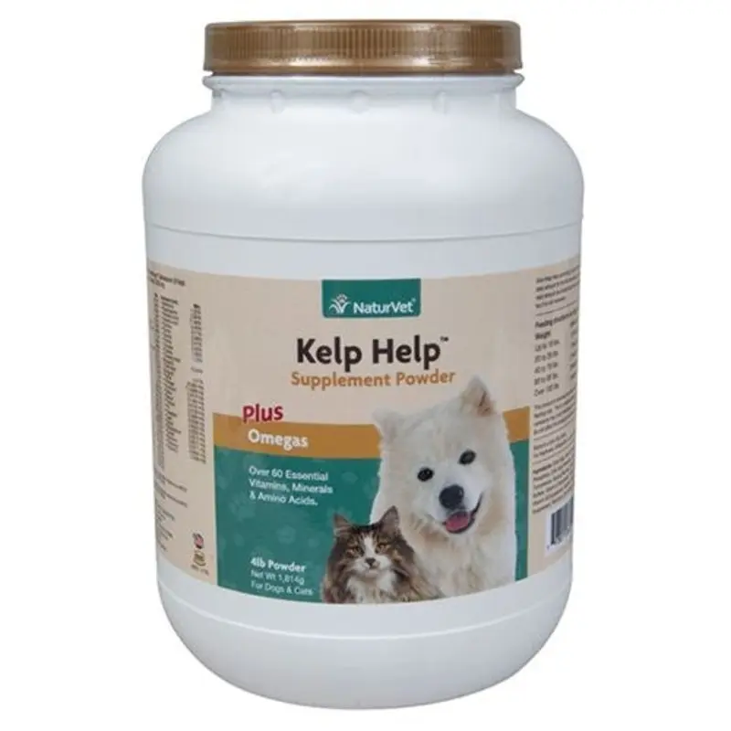 NaturVet Kelp Help Vitamin for Dogs and Cats