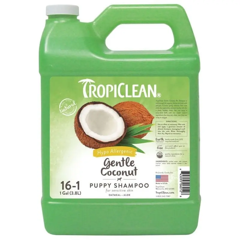 Tropiclean Hypo-Allergenic Puppy Shampoo Gallon