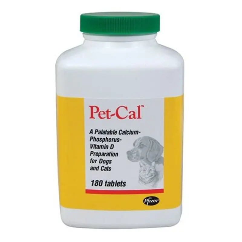 Pet-Cal Supplement for Dogs and Cats