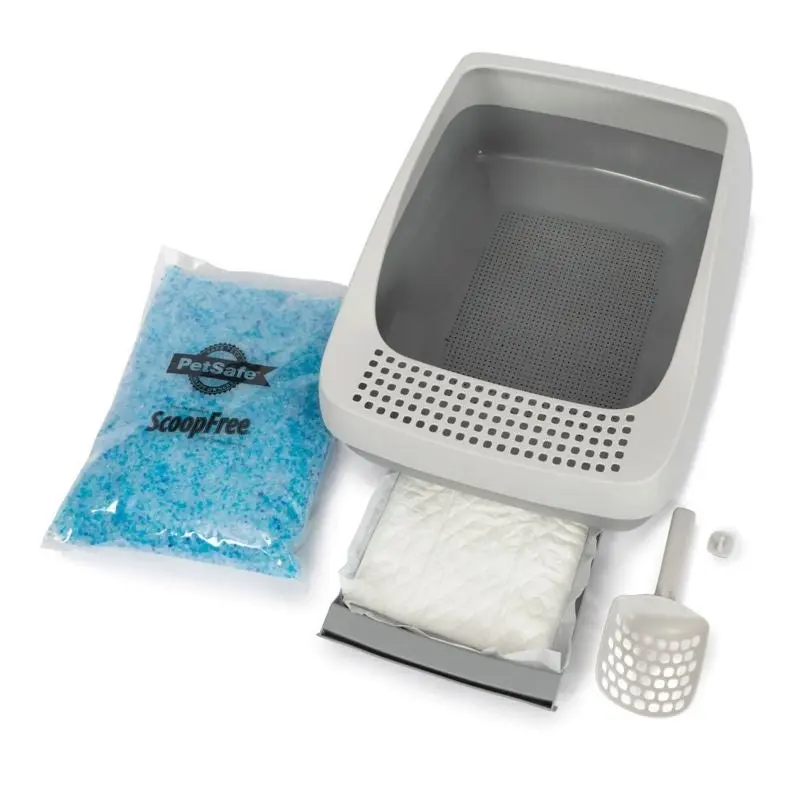 PetSafe Deluxe Crystal Litter Box System