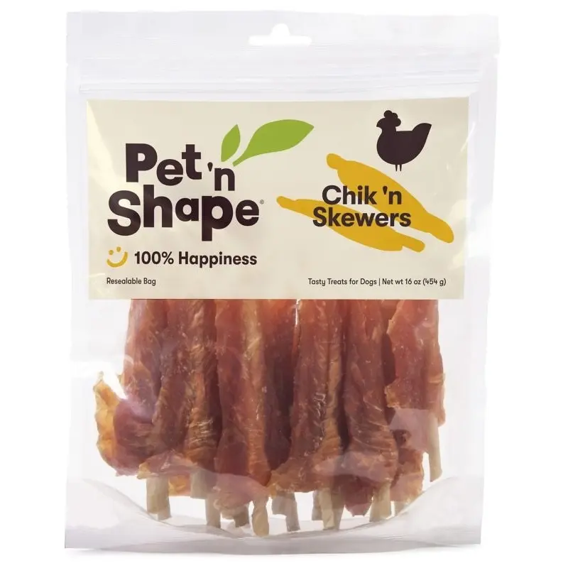 Pet n Shape Chik n Skewers Dog Treat