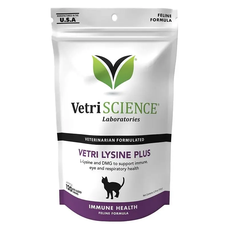 VetriScience Vetri Lysine Plus Cat Chews