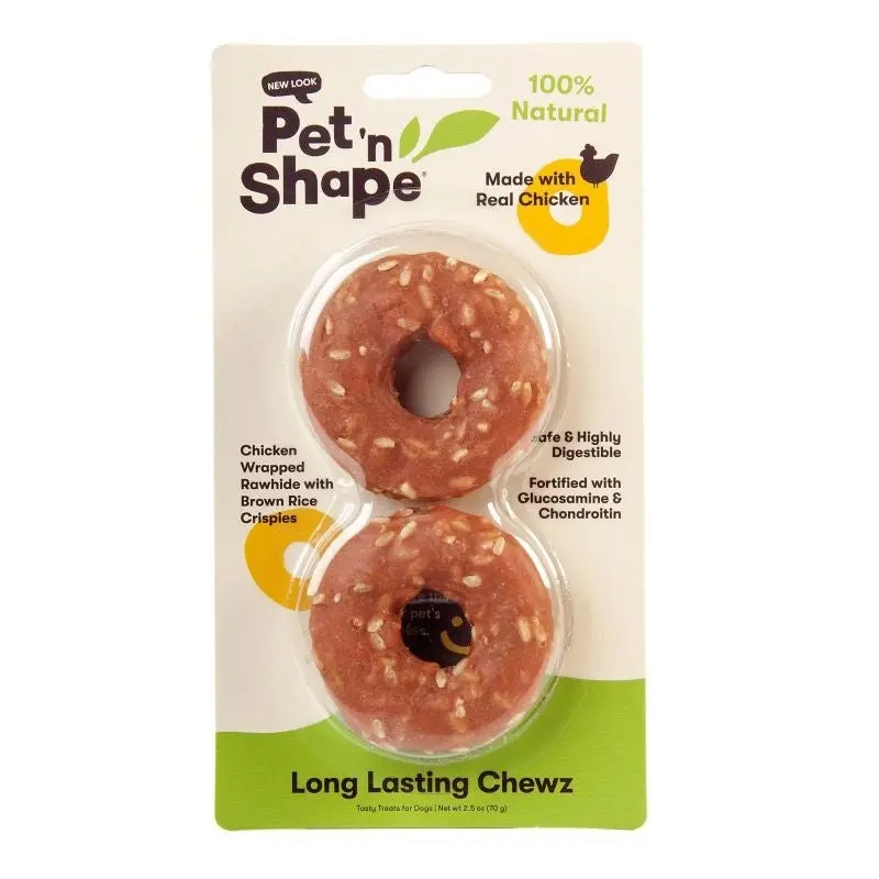 Pet n Shape Long Lasting Chicken Chewz Rings