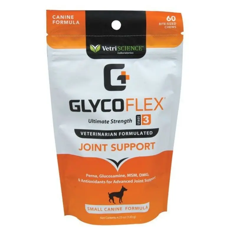 VetriScience GlycoFlex 3 Mini Bite Size Chew 60ct