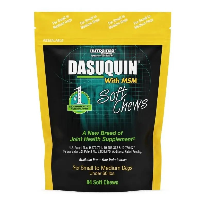 Dasuquin with MSM Soft Chews Sm/Med Dogs 84ct