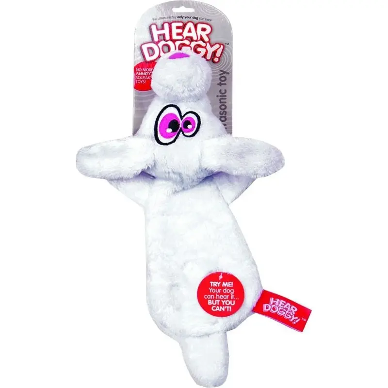 Hear Doggy Ultrasonic Flats Dog Toy