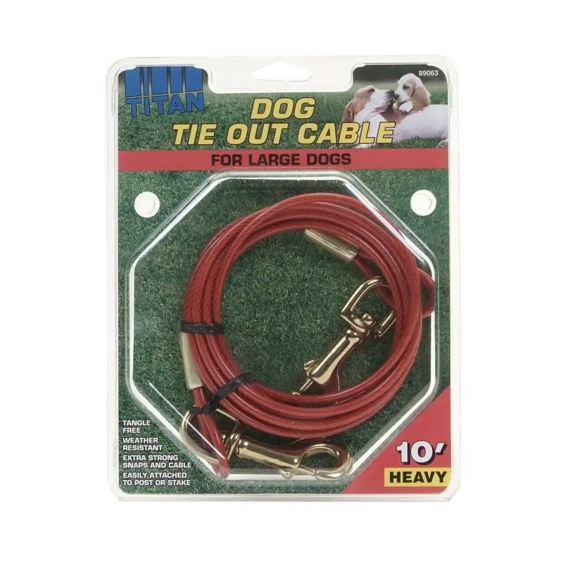 Titan Heavy Cable Dog Tie Out