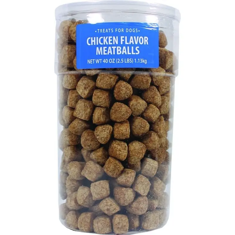 Triumph Meatballs Chicken Treats For Dogs 40oz Chk
