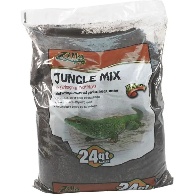 Zilla Bark Blend Reptile Bedding/Litter 24Qt Brown