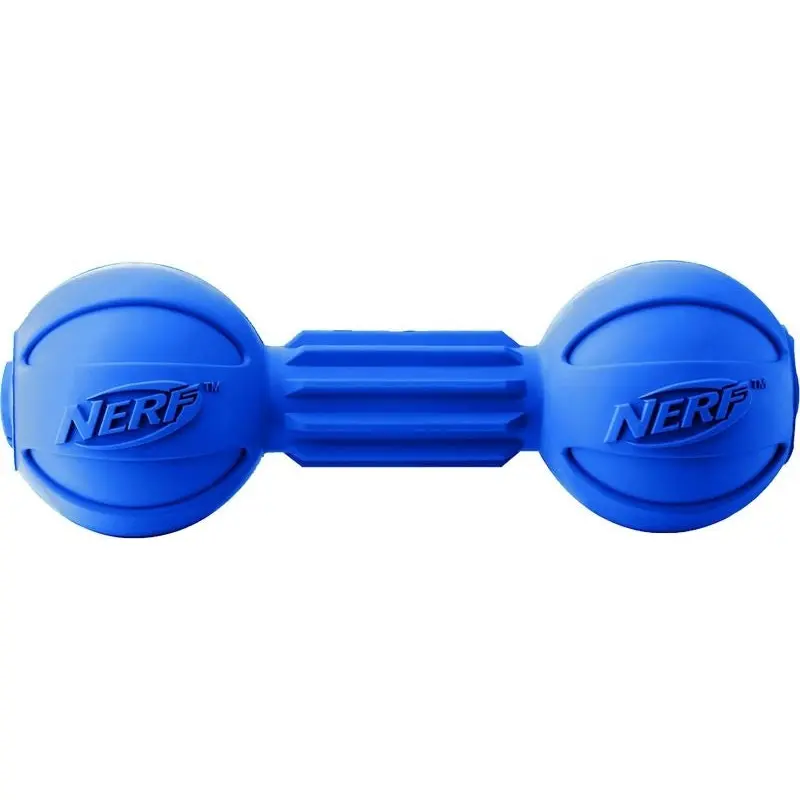 Nerf Rubber Bash Barbell Medium Blue