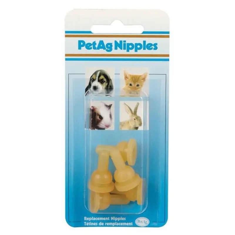 Regular Replacement Nipples 1in 5pk