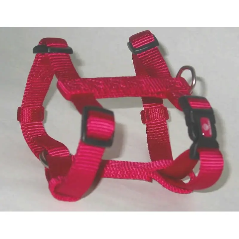 Adjustable Dog Harness Medium Pink