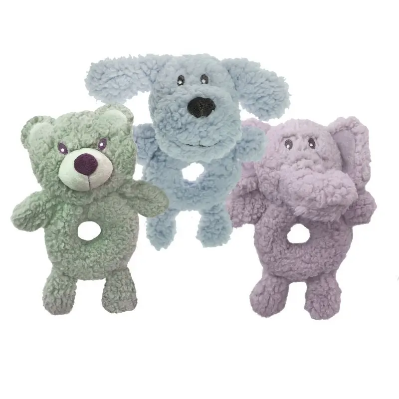 Multipet Aromadog Fleece Ring Body Plush Dog Toy