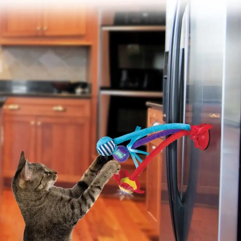 KONG Connects Bat N Spring Cat Toy